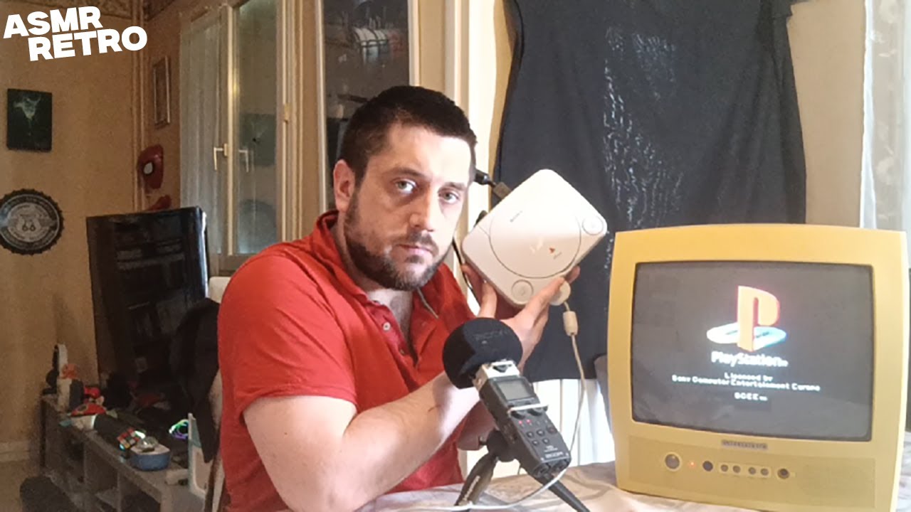 ASMR RETRO AVEC LA PLAYSTATION 1