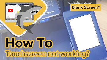 FINAL touchscreen screen black blank white nothing tutorial from Lomtaxx official poor contact