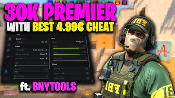I GOT 30K PREMIER TO EASY WITH 4.99€ CHEAT CS2 !! 😱😱