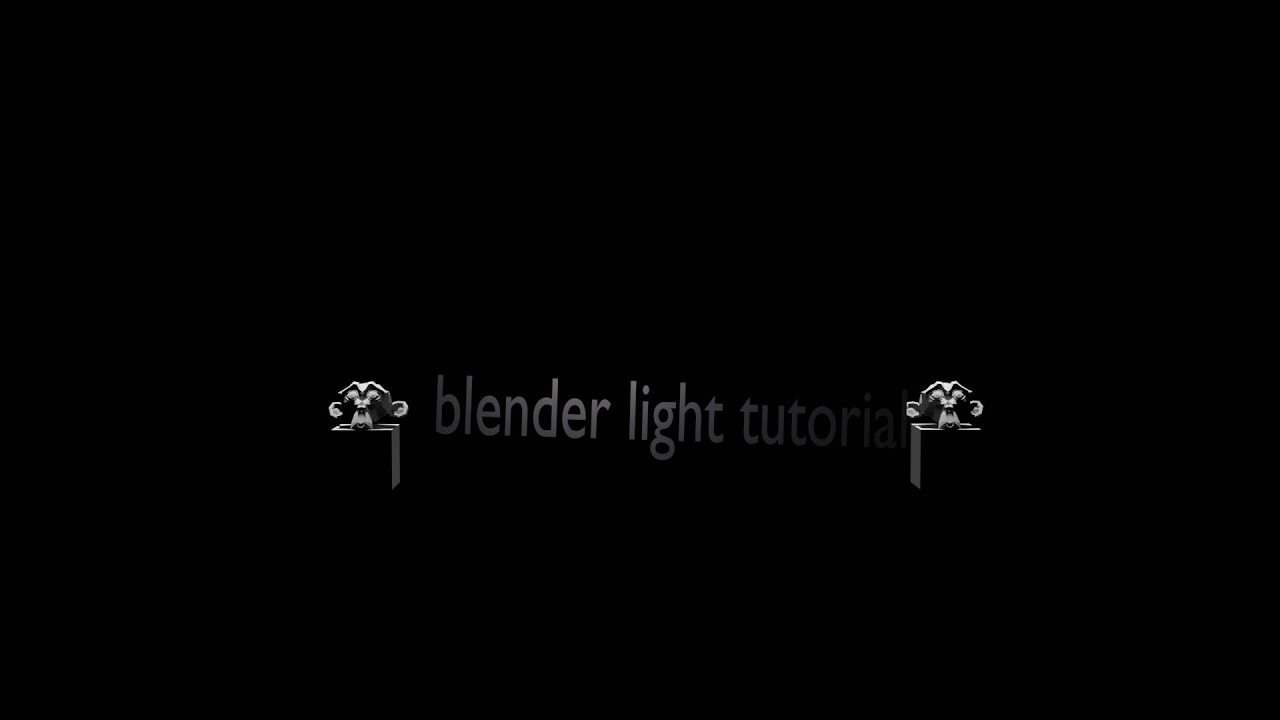 blender lighting tutorial - YouTube