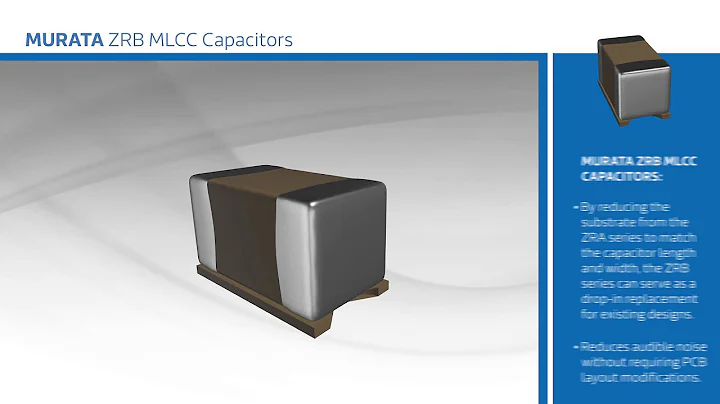 New at Mouser – Murata ZRB MLCC Capacitors