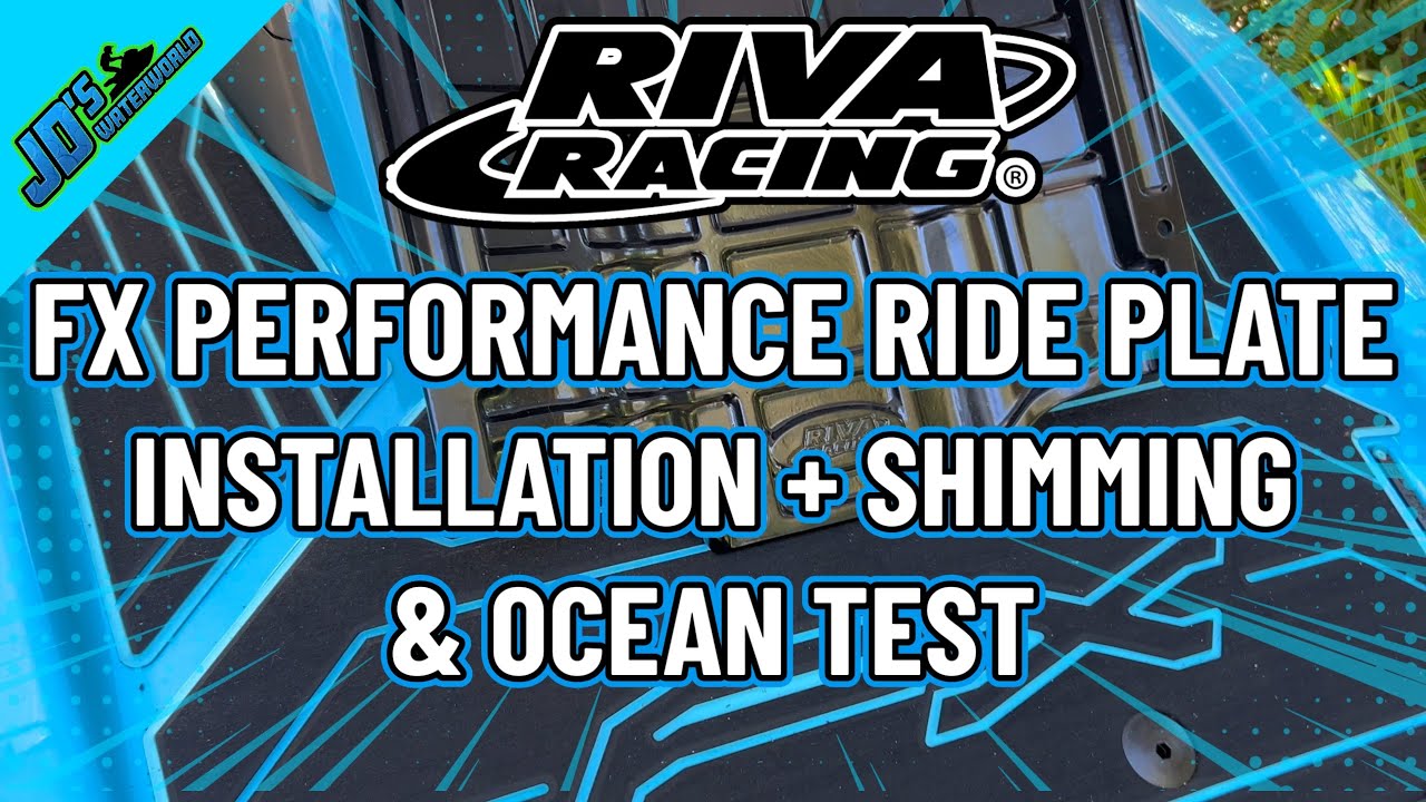 Riva Racing FX Performance Ride Plate Install & Ocean Test - For 2019+ Yamaha FX HO / SVHO [4K]