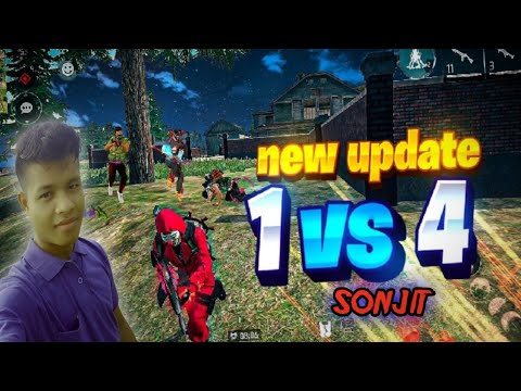 Free Fire 4 vs 4 Custom Room Gameplay. - YouTube