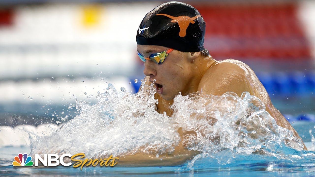 Carson Foster holds off Olympic champion, wins epic men’s 400IM at Trials | NBC Sports