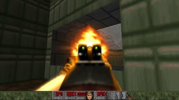 E1M1 - Reception. My first custom Doom 1 map. (Nightmare mode in Brutal Doom).