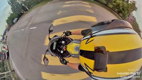 Testing my new little gadget. “Insta360 One R”. A first raw footage test shot.