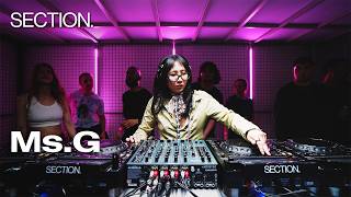 Ms.G | Tech House DJ Set | SECTION. | May 2026
