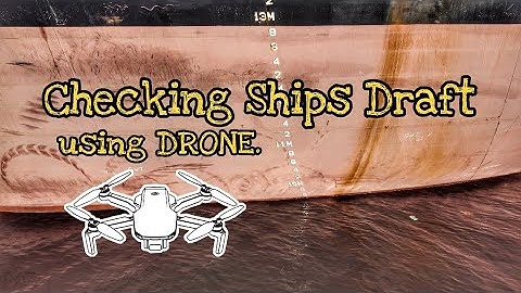 THE NEW WAY TO CHECK SHIPS DRAFT IN ANCHORAGE / DRAFT SURVEY USING DRONE / [BisayangMarinoVlog]