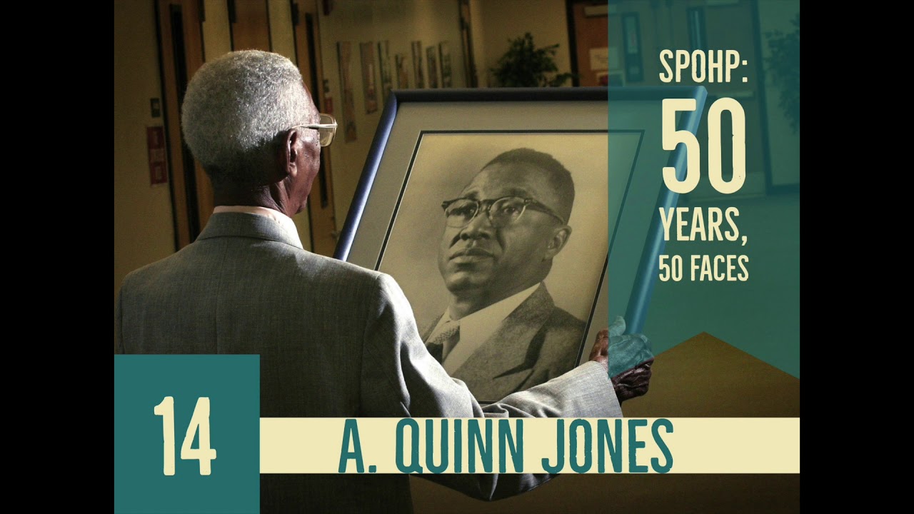 SPOHP: 50 Years, 50 Faces - 14) A. Quinn Jones - YouTube