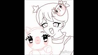 HAPPY 2JT CECE KEI ‪@KeiKeiRoblox‬ #art #fypシ #drawing #keikeiart