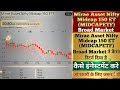 Mirae Asset Nifty Midcap 150 ET (MIDCAPETF) Broad Market ने कैसा रिटर्न दिया है#investment#etf #gold