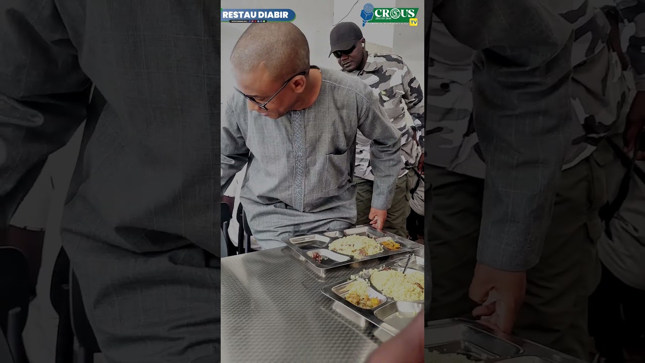📍 Ouverture officielle du restaurant universitaire de Diabir de l'#uasz | #crousz #restaurant