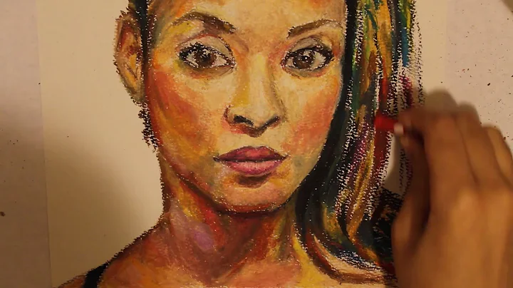 Tracy Perkins Cray Pas Expressionist Oil Pastel Po...