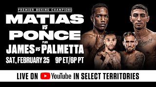 Matias vs Ponce FIGHT NIGHT LIVE | #MatiasPonce