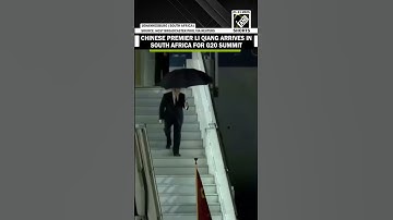 Chinese Premier Li Qiang arrives at South Africa’s Johannesburg for G20 Summit