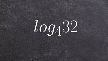 Algebra 2 - How To Evaluate a Logarithm when the Answer is a Fraction