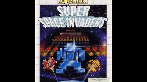 Super Space Invaders - Sega Master System - 1991