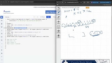 FAANG Mock Interview | Max Consecutive Ones III - LeetCode 1004