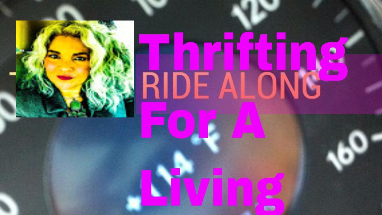 Flea Market Day Ride along Garage Sale, Estate Sale,Thrift Shops YouTube