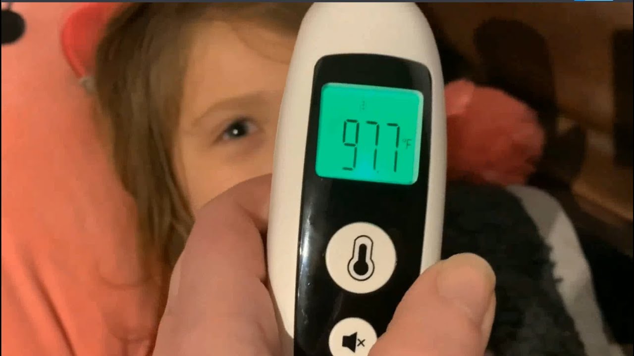 SOVARCATE Medical Forehead and Ear Thermometer for Fever with Fever Alarm and Memory Function