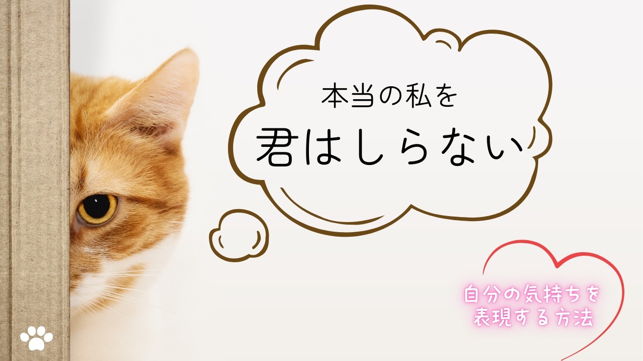 23#自分の気持ちをうまく言えない時に使ってみてほしい方法（学生さん）