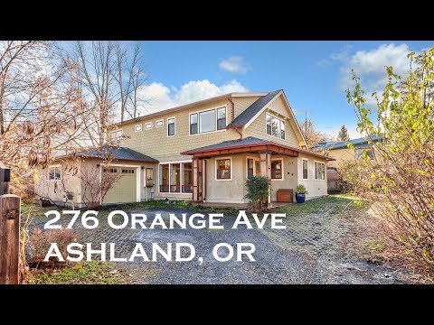 276 Orange Ave, Ashland, OR home video tour