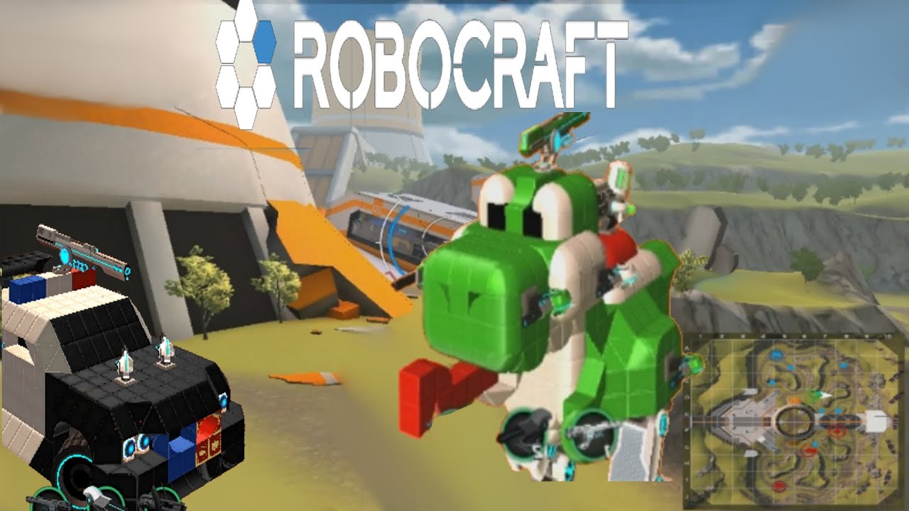 Robocraft police chasing everyone police persiguiendo a todo