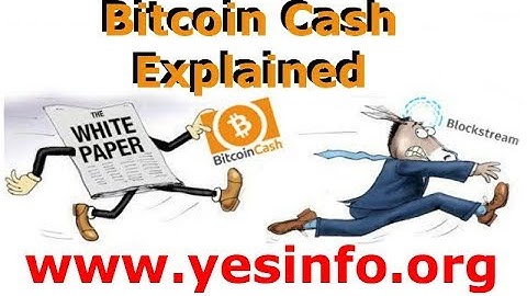 Bitcoin Cash Explained VS Bitcoin Core. Cryptocurrency Info!