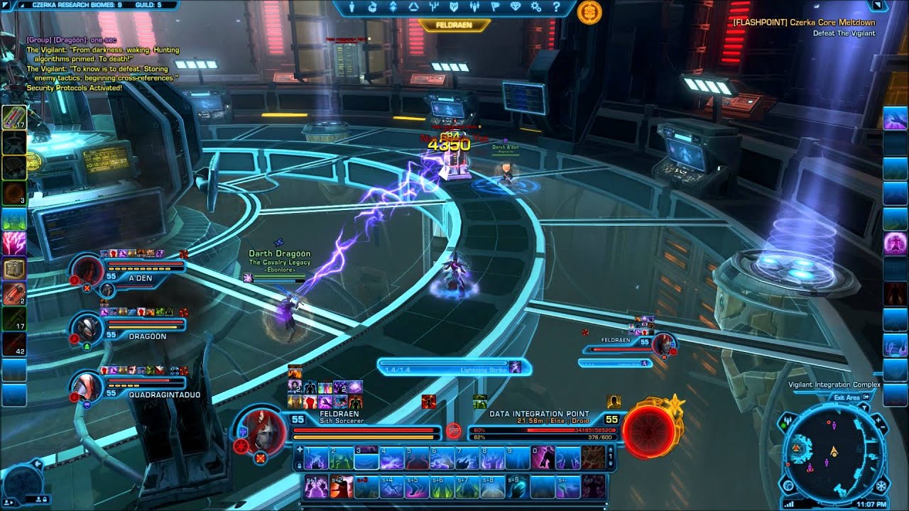 SWTOR 2.3 - HM Czerka Core Meltdown boss guide