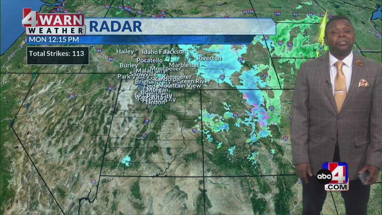 Clearing skies and cold temperatures for our Tuesday morning - YouTube