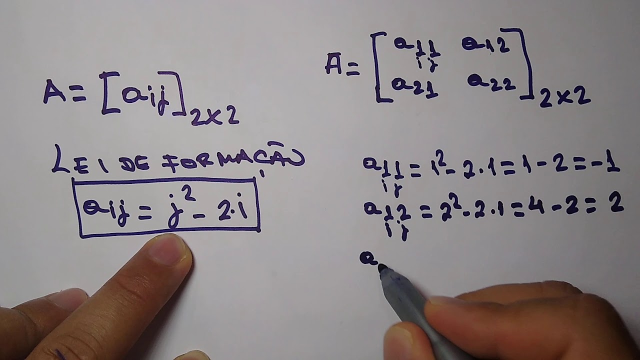 MATRIZ: Representação Genérica. - YouTube