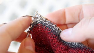 Knitting Technique: Shadow Stitch