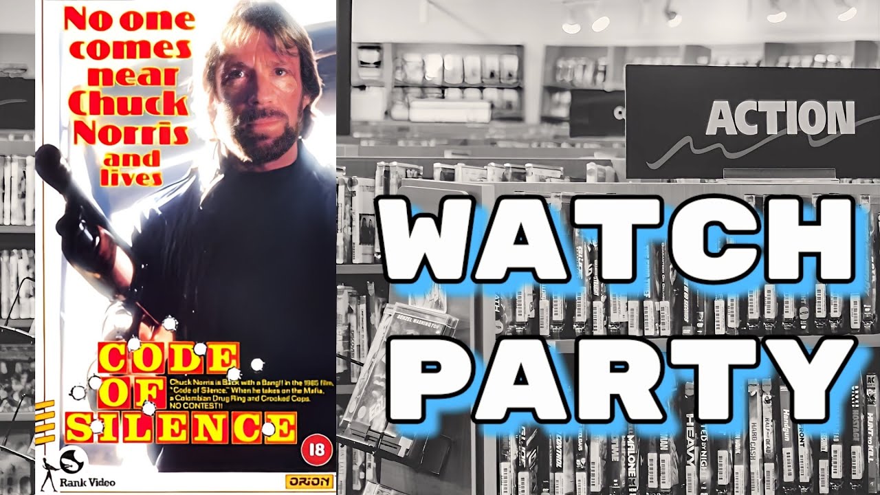 Chuck Norris in Code of Silence (1985) VHS Watch Party