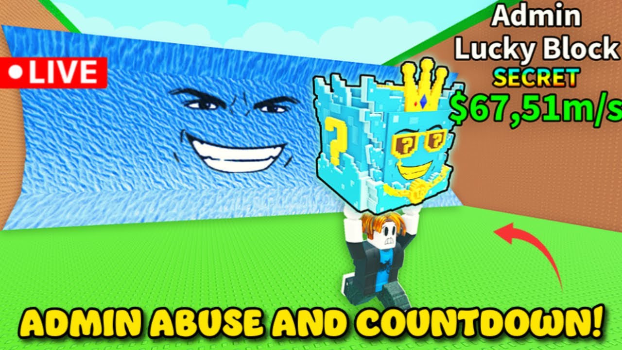 LIVE 🔴ADMIN ABUSE + WAVE WEDNESDAY UPDATE Escape Tsunami for Brainrots  | Roblox 