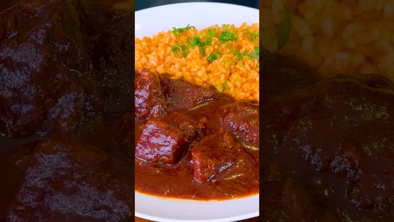 How to make Chile Colorado Mexican Beef Stew #shorts