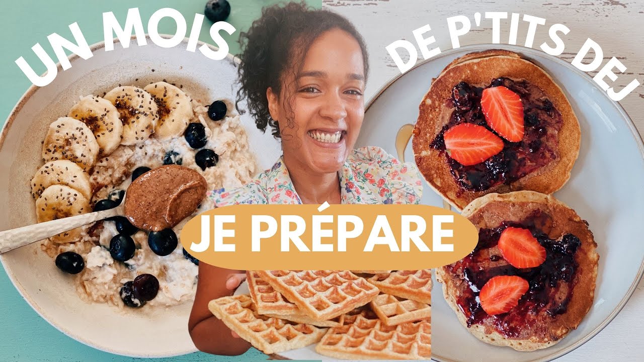 🥞 MEAL PREP | Un MOIS De PETITS-DÉJEUNERS À Congeler ! 😋
