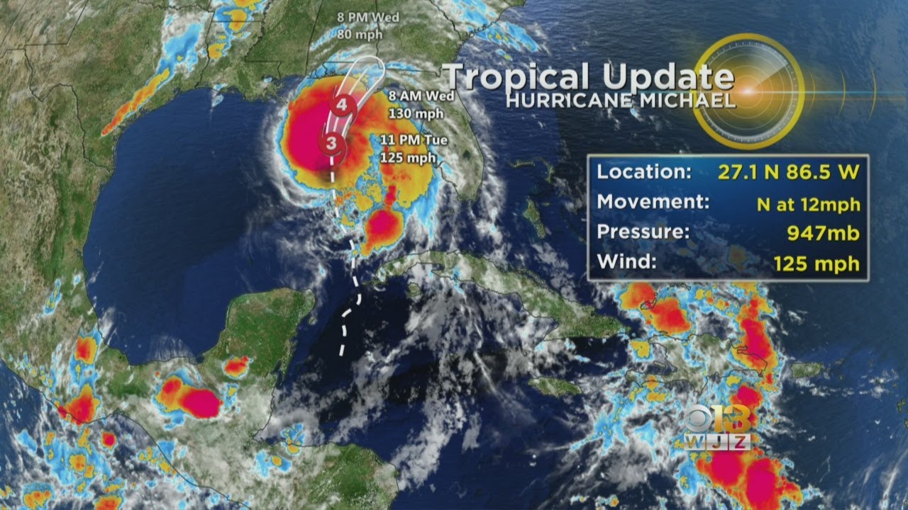 Bob Turk: Hurricane Michael Update (Tuesday PM)
