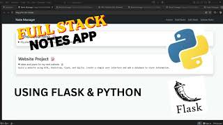 Full Build a Full-Stack Notes App in Python (Flask) - Part 2 News