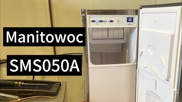Manitowoc SMS050A under counter ice machine troubleshooting
