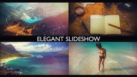 Cinematic Slideshow | After Effects template | Envato videohive slideshow