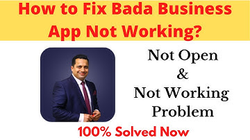 How to Fix Bada Business Not Working Problem Android & Ios - Not Open Problem Solved | AllTechapple