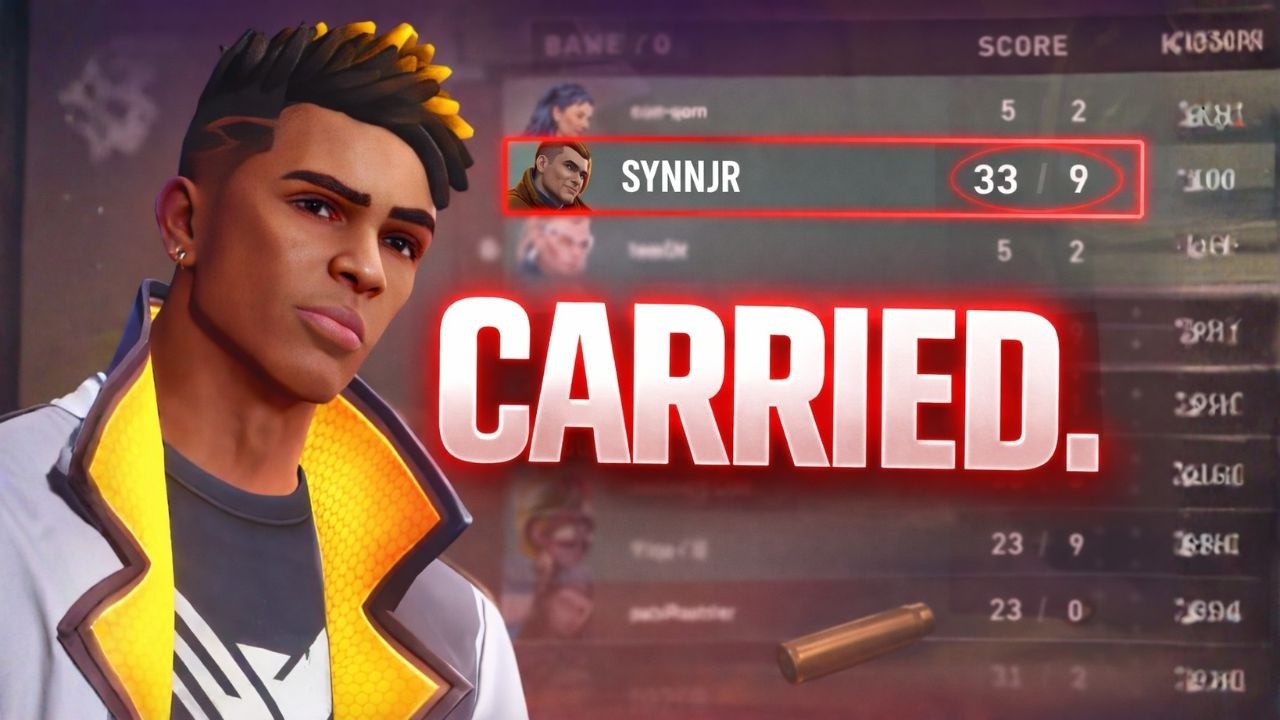 I Got Carried by SYNNJR in Valorant…
