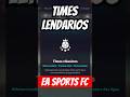 TIMES LENDÁRIOS e COM ESTRELAS APOSENTADAS no EA SPORTS FC 26 🔥 #easportsfc #jogos #shorts