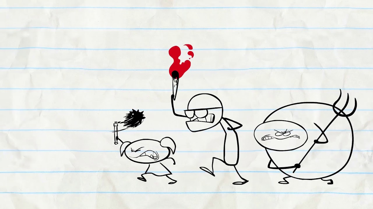 One Boo Over the Cuckoo's Nest - Pencilmation | Animation | Cartoons | Pencilmation