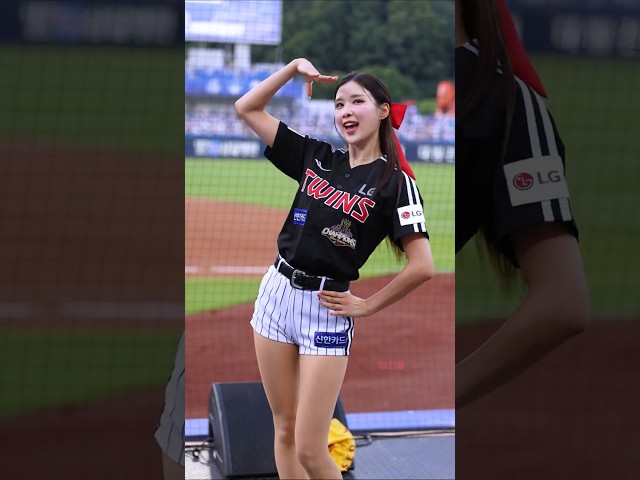 ????니가 좋은걸 어떡해☀️ "나랑 사귈래" 다이아(DIA) 3???? 우혜준 Woo Hye-Jun 禹惠俊 치어리더 무적의 LG 직캠 fancam