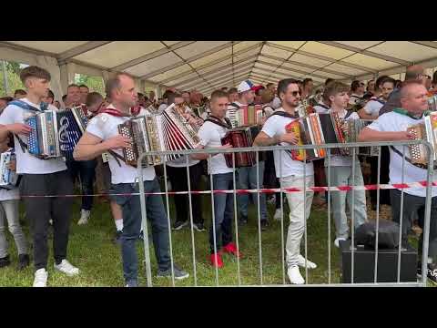 World record attempt for largest accordion ensemble