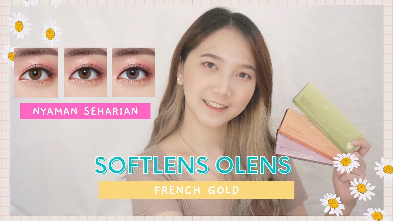 REVIEW SOFTLENS KOREA OLENS FRENCH GOLD | PICCHA
