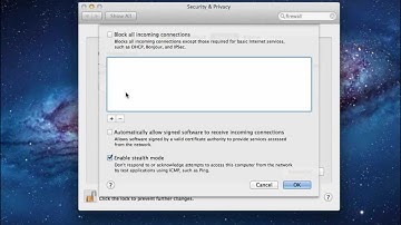 How To Protect Your Mac From Spyware: Firewall Settings - "Enable Stealth Mode"