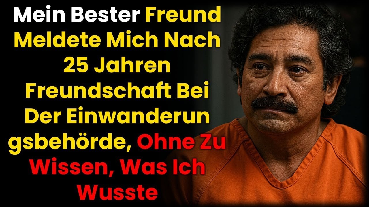 Ich kochte gerade Abendessen, als die Ausländerbehörde meine Tür eintrat und mich in Handschellen abführte. Mein bester Freund Klaus, der Pate meiner Tochter, stand auf der anderen Straßenseite...