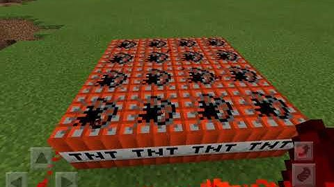 Minecraft - Building an Exploding Tree Trap Tutorial